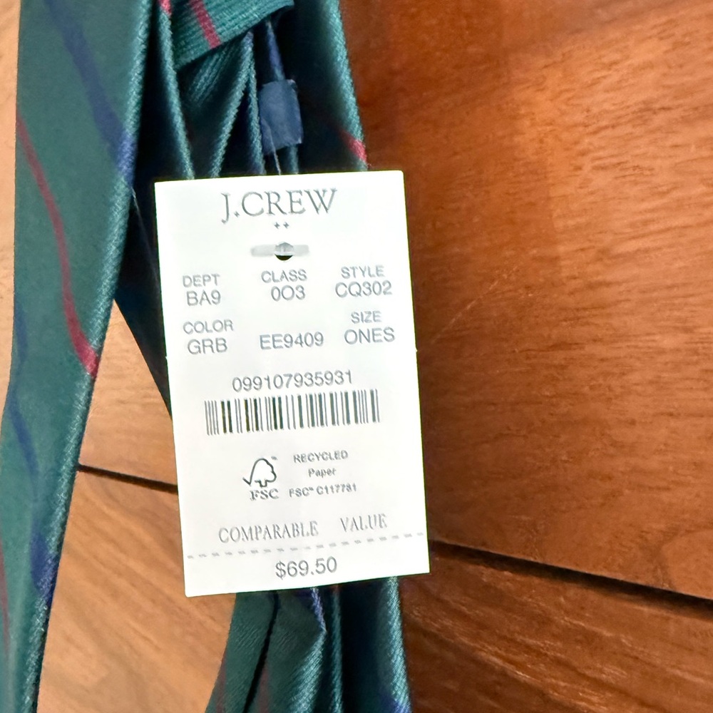 J. Crew Factory Striped tie - Picture 4 of 6